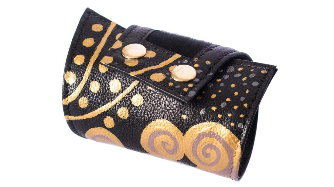 LEATHER BRACELET 11BLBL-G-S