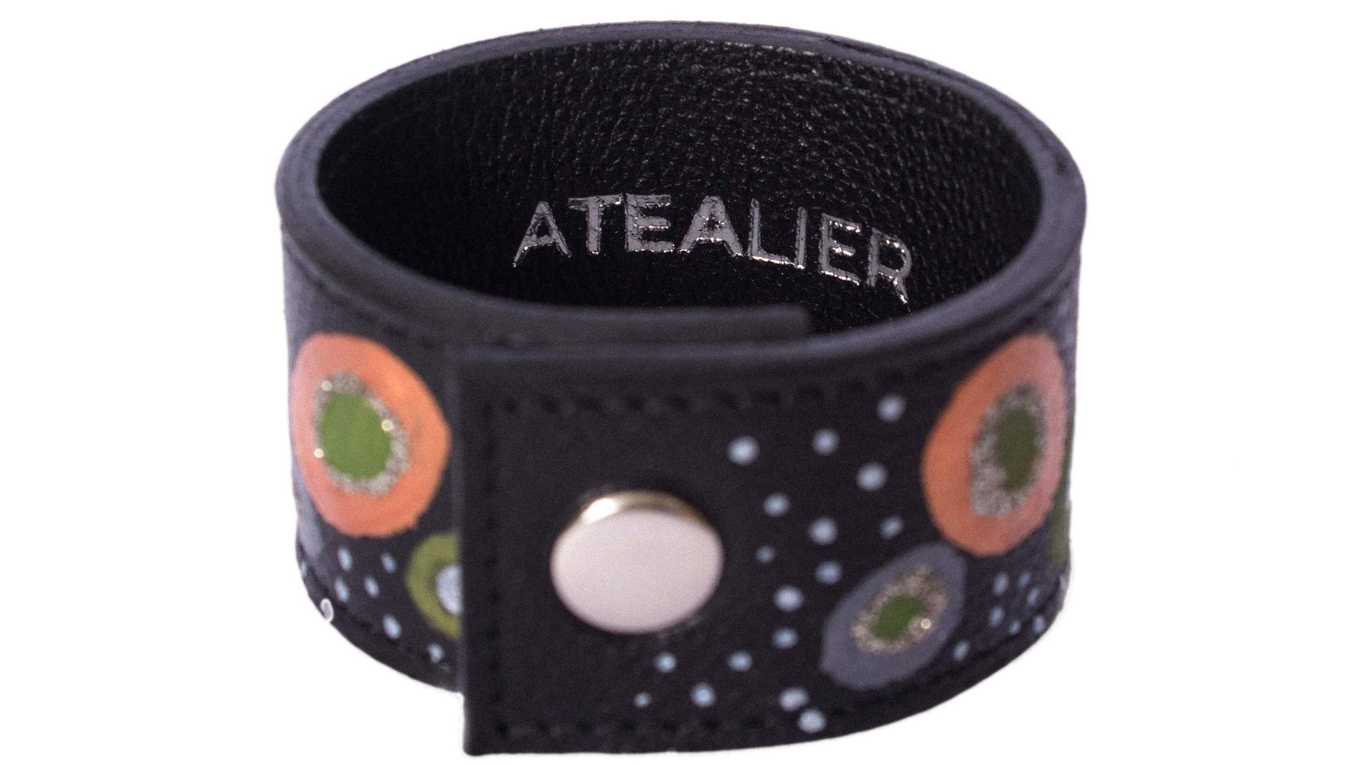 LEATHER BRACELET 13BL-S-S
