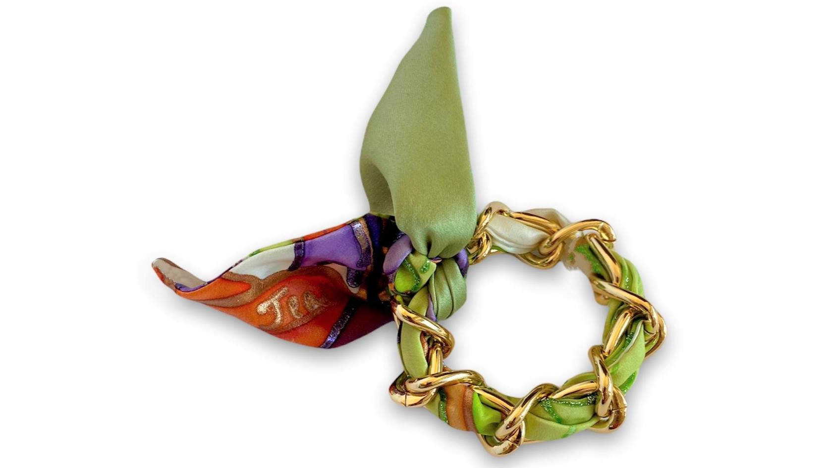 TIE SILK BRACELET 15-G-3