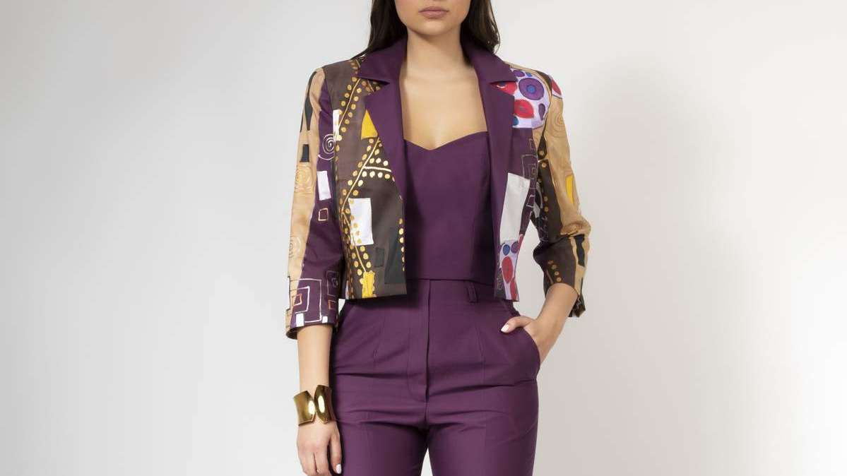 PURPLE THREE-PIECE SUIT