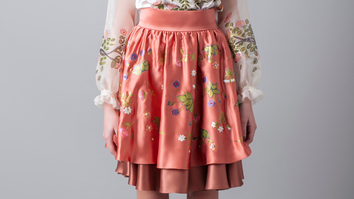 FLORAL SKIRT