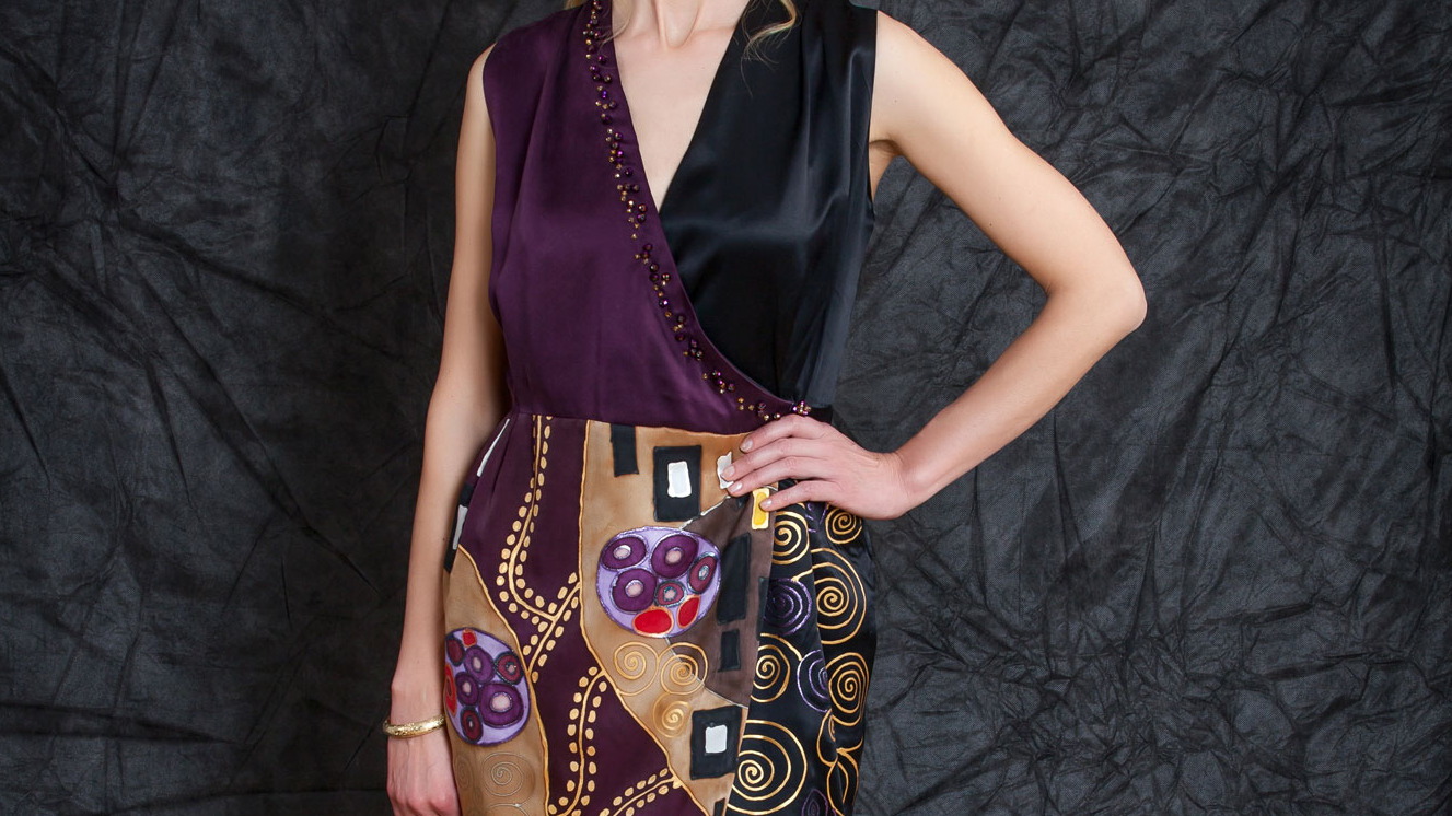 KISS INSPIRED WRAP DRESS